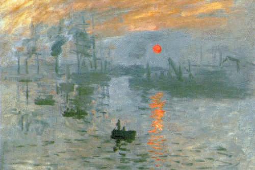 Claude Monet Impression at Sunrise France oil painting art